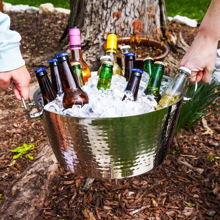 Stainless steel beer store tub